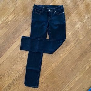 Uniqlo dark wash jeans